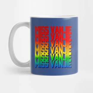 Miss Vanjie! (4) - Glowing Rainbow Gradient Mug